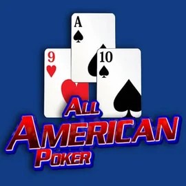 Table Games logo of All American Poker from RTG (Reel Time Gaming) at Honeybetz Casino