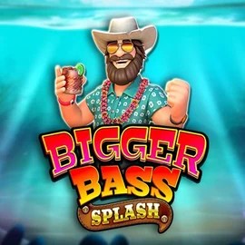Bigger Bass Splash game by Pragmatic Play – logo hosted on Honeybetz Casino