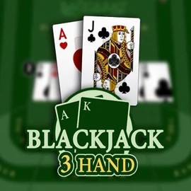 Blackjack 3H (Habanero) online game logo by Habanero on honeybetz-casino.eu