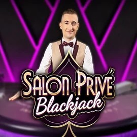 Live Casino logo of Blackjack Salon Privé from Ezugi at Honeybetz Casino