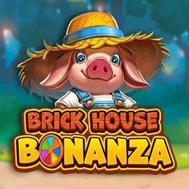 Brick House Bonanza online game logo by Pragmatic Play on honeybetz-casino.eu