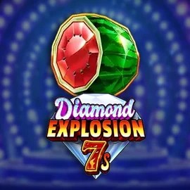 Diamond Explosion 7s slot logo by RubyPlay at Honeybetz Casino