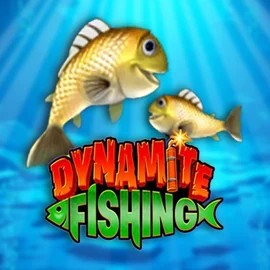 Dynamite Fishing logo – Slots by Inspired Gaming at Honeybetz Casino