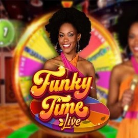 Funky Time slot icon by Evolution, available at Honeybetz Casino