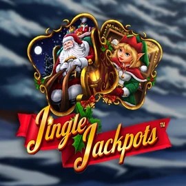 Official Jackpots logo: Jingle Jackpots by Dragon Gaming at Honeybetz Casino