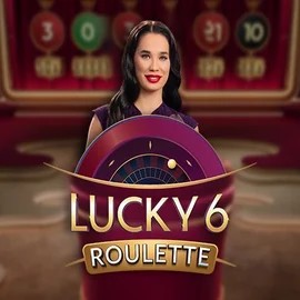 Lucky 6 Roulette logo – Live Casino by Pragmatic Play at Honeybetz Casino