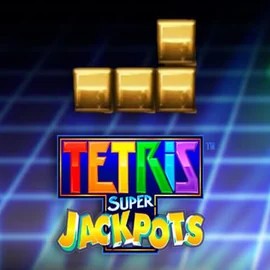 Tetris Super Jackpots logo by WMS Honeybetz Casino