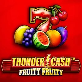 Thunder Cash Fruity Fruity online game logo by Novomatic on honeybetz-casino.eu